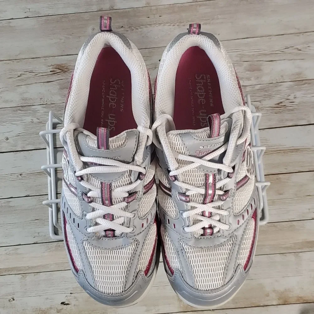 Skechers Shape Ups 11814 Fitness Toning Exercise‎ Walking Balance Shoes Size 8